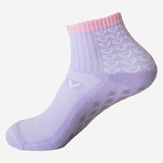 EVOV Physio Grip Socks Purple Hips