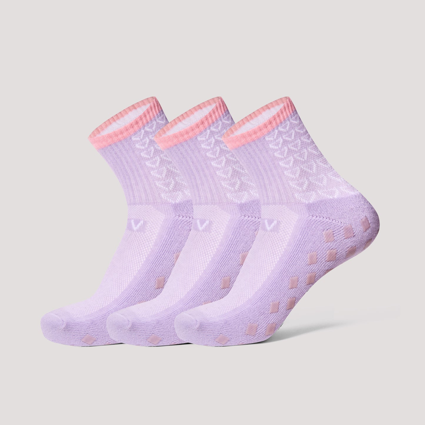EVOV Physio Grip Socks Purple Hips