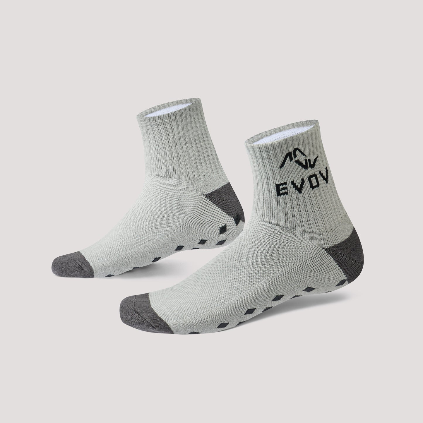EVOV Physio Grip Socks Grey Hips
