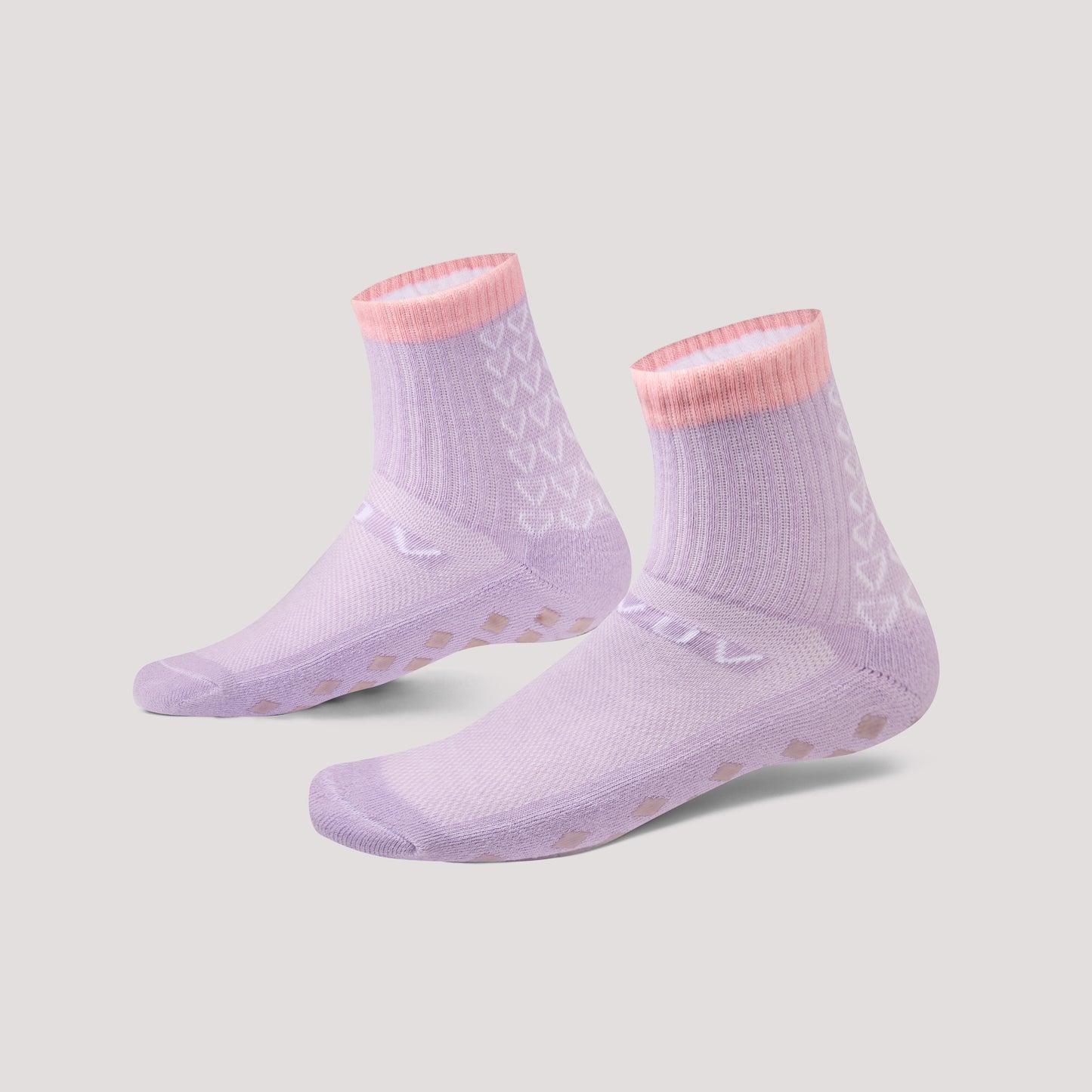 EVOV Physio Grip Socks Purple Hips