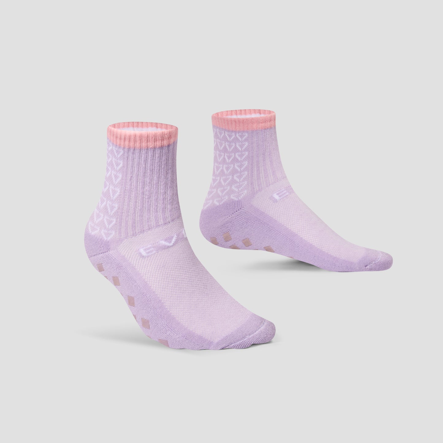 EVOV Physio Grip Socks Purple Hips