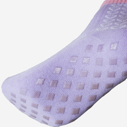 EVOV Physio Grip Socks Purple Hips