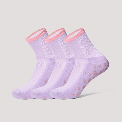 EVOV Physio Grip Socks Purple Hips