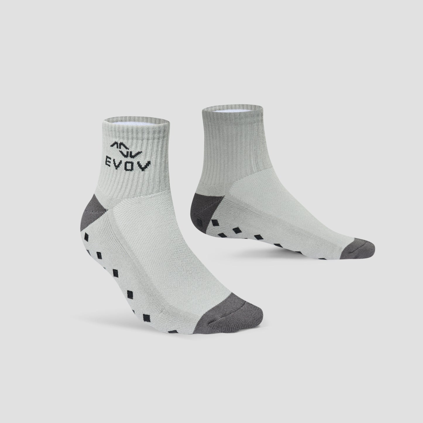 EVOV Physio Grip Socks Grey Hips