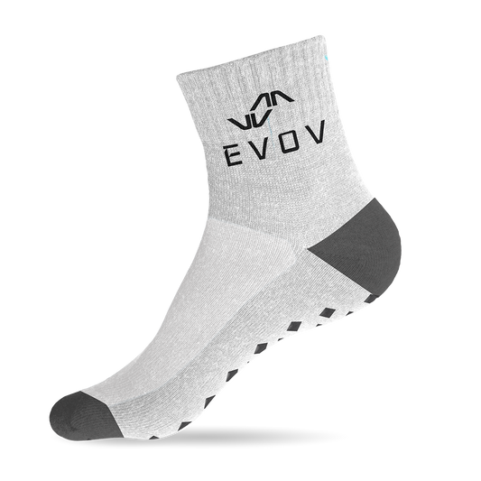 EVOV Physio Grip Socks Grey Hips