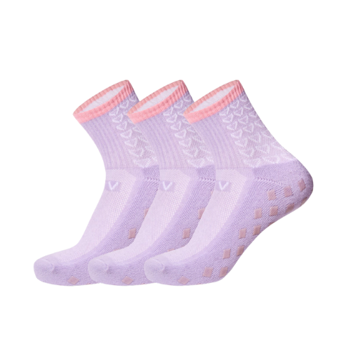 EVOV Physio Grip Socks Purple Hips